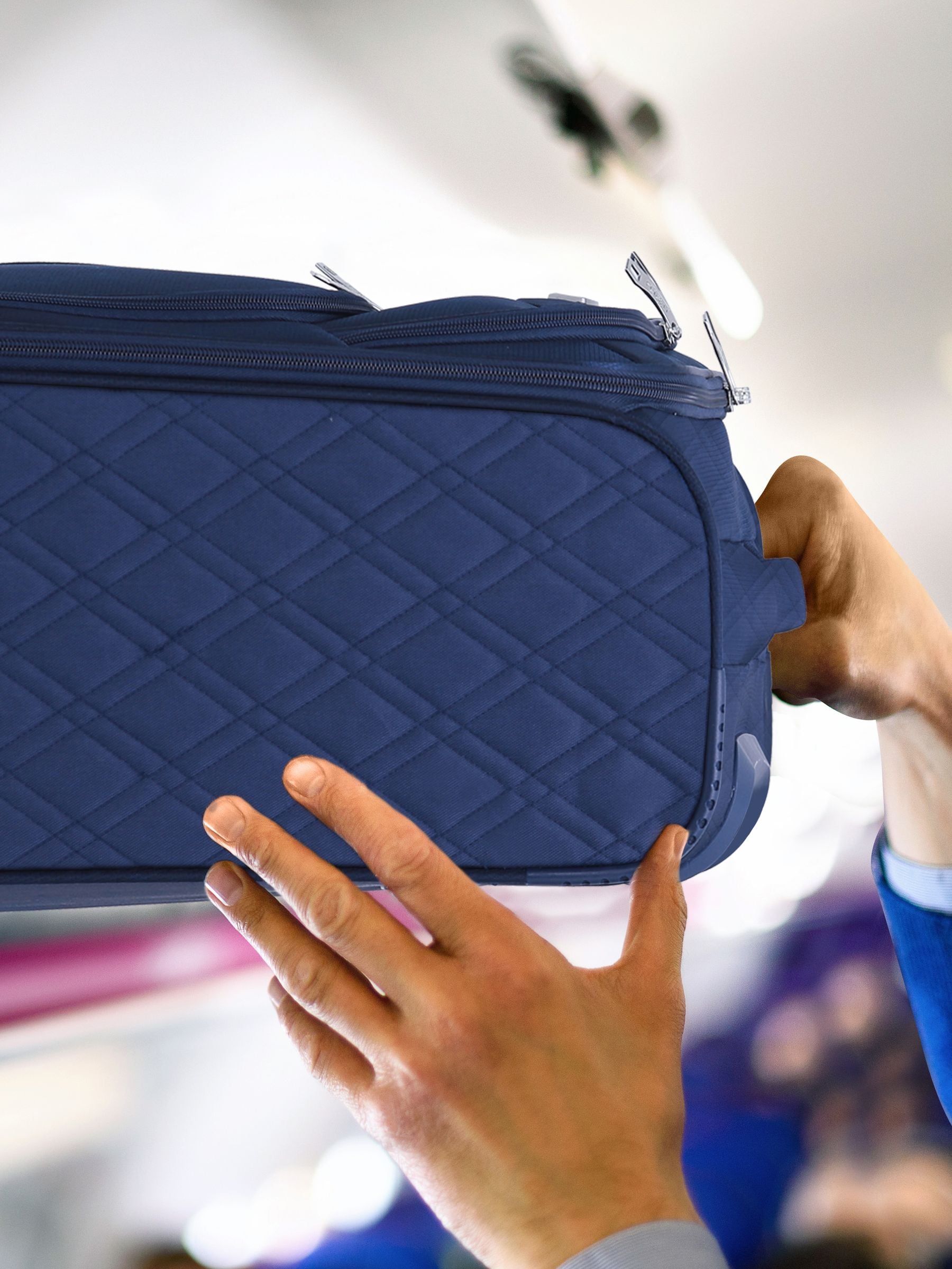Buy Flight Knight Navy 55x40x20cm Ryanair Priority Soft Case Cabin