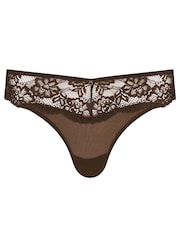 Ann Summers Nude Sexy Lace Thong - Image 4 of 4