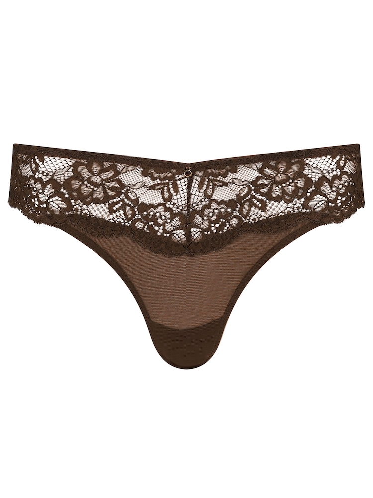 Ann Summers Nude Sexy Lace Thong - Image 4 of 4