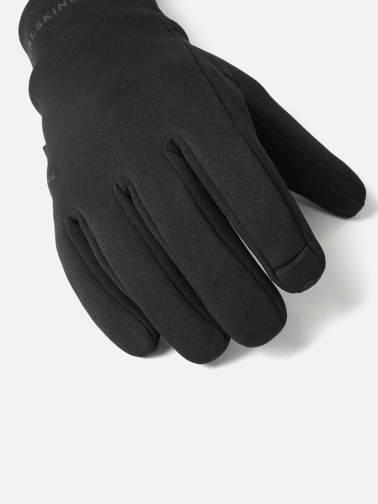 Sealskinz Black Acle Waterproof Soft Shell Gloves - Image 2 of 3 Sealskinz Black Acle Waterproof Soft Shell Gloves - Image 2 of 3