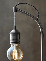 Brushed Silver Newark Table Lamp - Image 3 of 9