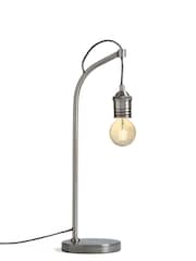 Brushed Silver Newark Table Lamp - Image 4 of 9