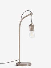 Brushed Silver Newark Table Lamp - Image 5 of 9