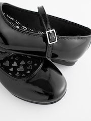 Black Patent Wide Fit (G) Leather Mary Jane School Shoes - Image 6 of 7