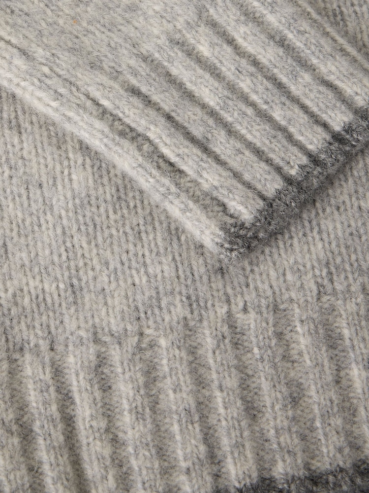 White Stuff Grey Justine Wool Blend Jumper - Image 6 of 6