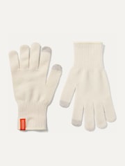 Sealskinz Cream Hanworth Solo Merino Gloves - Image 1 of 3