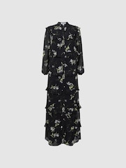 Florere Floral Tiered Maxi Dress - Image 2 of 6