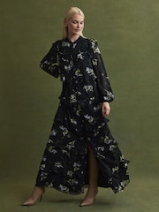 Florere Floral Tiered Maxi Dress - Image 5 of 6