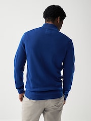 GANT Superfine Lambswool Half Zip Jumper - Image 2 of 6