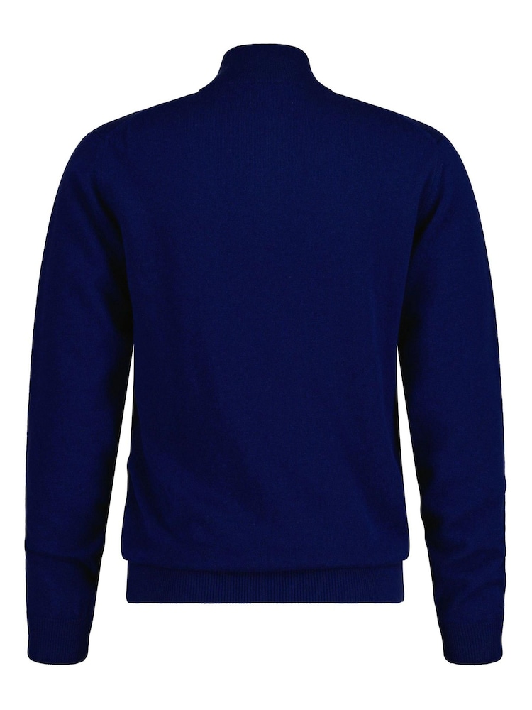 GANT Superfine Lambswool Half Zip Jumper - Image 6 of 6