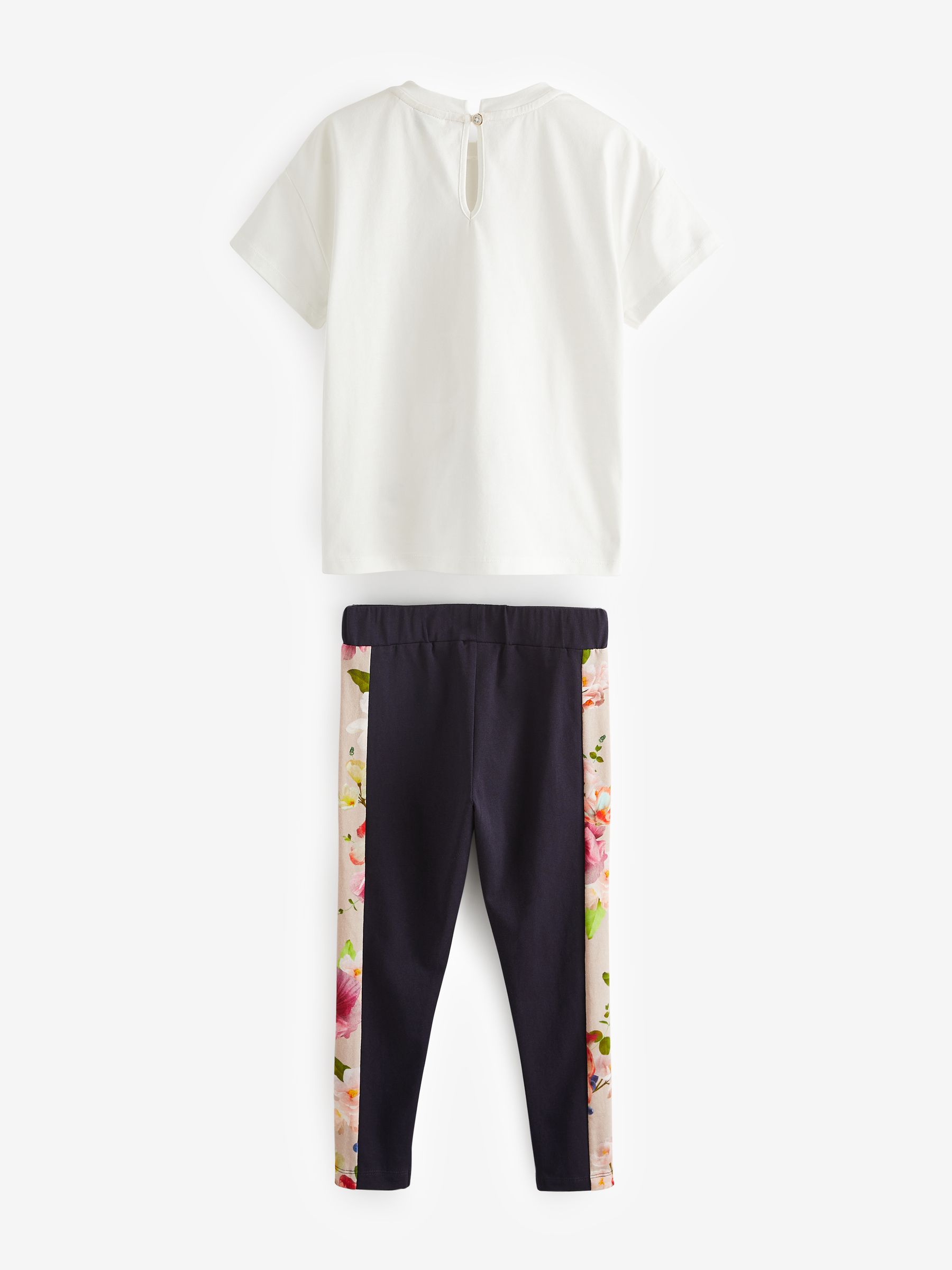 Buy Baker by Ted Baker Navy Organza T-Shirt and Panel