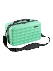 Cabin Max Green Grey Anode Underseat Ryanair Compatible Vanity Case - Image 1 of 2