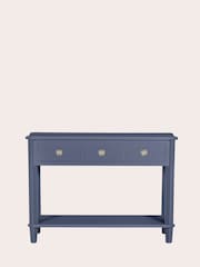 Laura Ashley Dusky Seaspray Henshaw 3 Drawer Console Table - Image 2 of 5