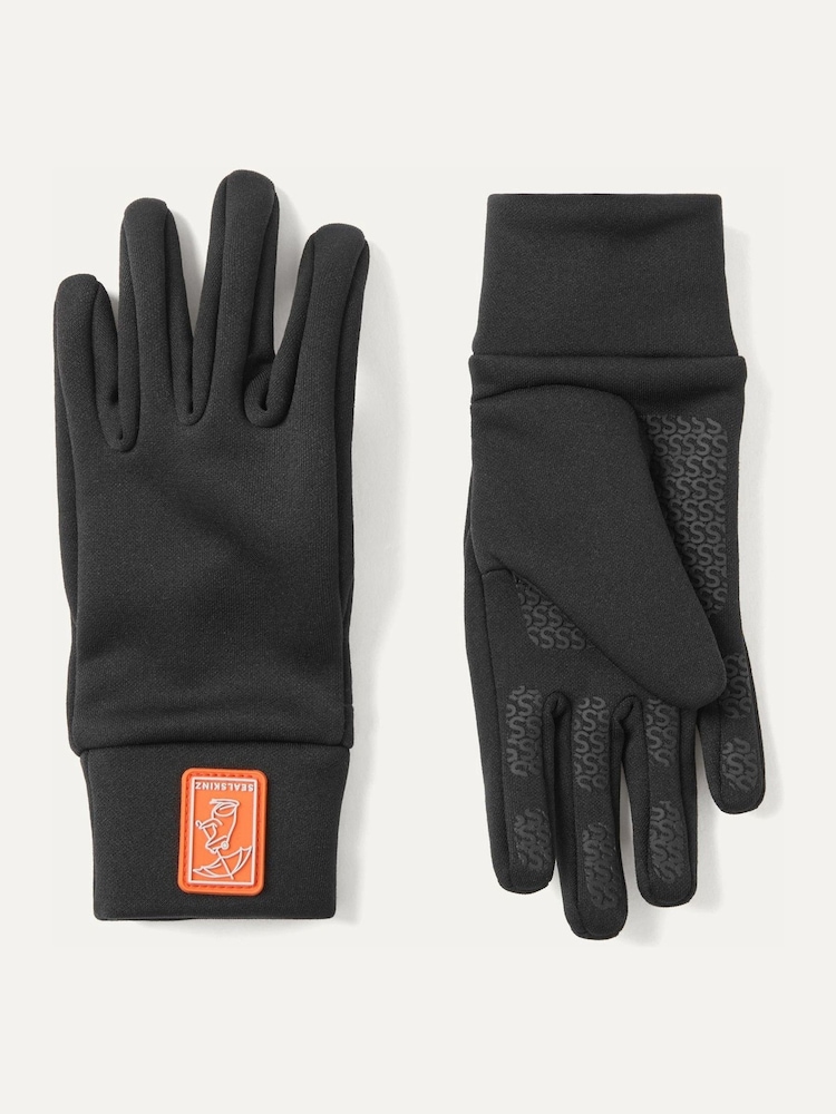 Nero - Guanti in pile nano idrorepellente Sealskinz Bedon - Immagine 1 di 3