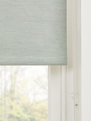 Silver Grey Ready Made Textured Rib Blackout Blind - Image 3 of 6