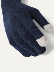 Sealskinz Blue Hanworth Solo Merino Gloves - Image 2 of 3