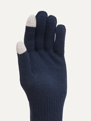 Sealskinz Blue Hanworth Solo Merino Gloves - Image 3 of 3