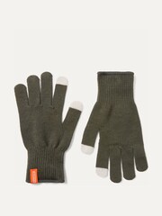 Sealskinz Green Hanworth Solo Merino Gloves - Image 1 of 3
