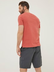 FatFace Red Surf Club T-Shirt - Image 2 of 4