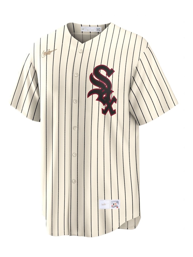 Jerseu oficial Nike Chicago Alb Sox Cooperstown 1981-85 Jerseu - Image 2 of 4