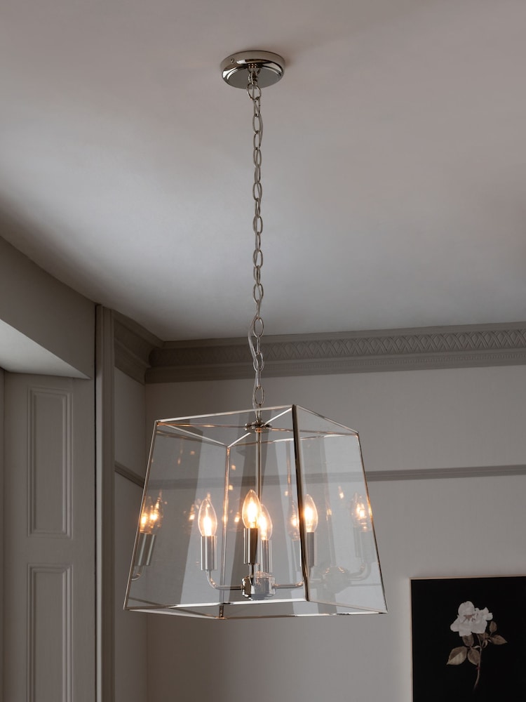 Chrome Warwick 4 Light Ceiling Light - Image 1 of 8