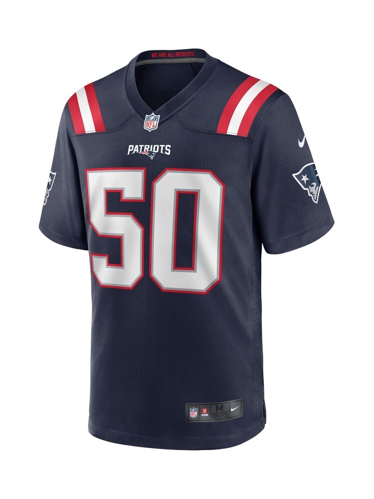 Fanatics Blue New England Patriots Home Game Jersey Youth - Image 2 of 3