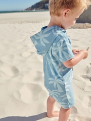 Blue Towelling All-In-One (3mths-7yrs) - Image 3 of 7