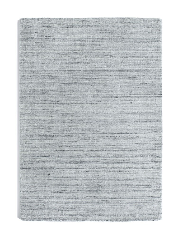 Origin Rug Collection. Silver Fine Stripe Rug - Image 4 of 4