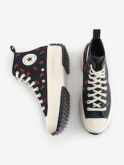 Trampki Converse Run Star Hike z nadrukiem w wiśnie - Image 6 of 9