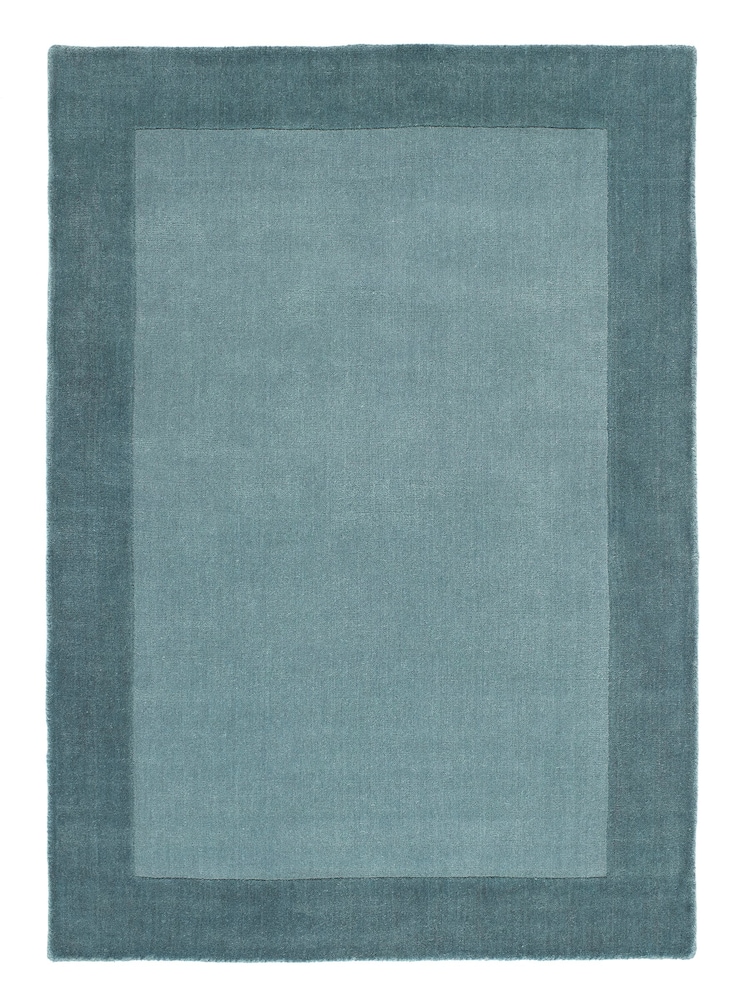 Origin Rug Collection. Duck Egg Borders Rug - Image 4 of 4 Origin Rug Collection. Duck Egg Borders Rug - Image 4 of 4
