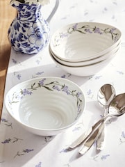 Sophie Conran Lavandula Set of 4 Cereal Bowls - Image 1 of 6
