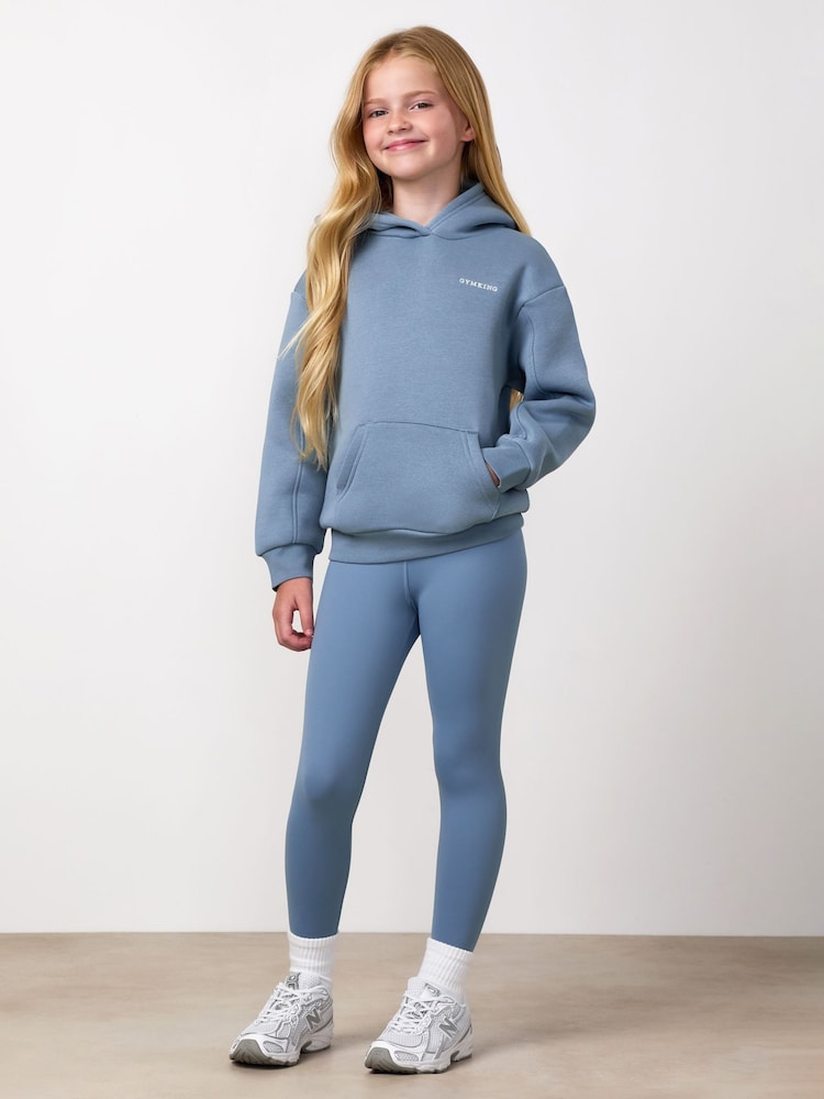 Gym King Blue 365 Relaxed Fit Hoodie - Image 1 of 4