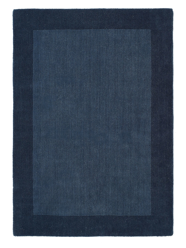 Origin Rug Collection. Navy Borders Rug - Image 2 of 3 Origin Rug Collection. Navy Borders Rug - Image 2 of 3
