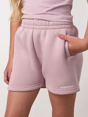 Gym King Purple 365 Fleece Shorts - Image 4 of 4