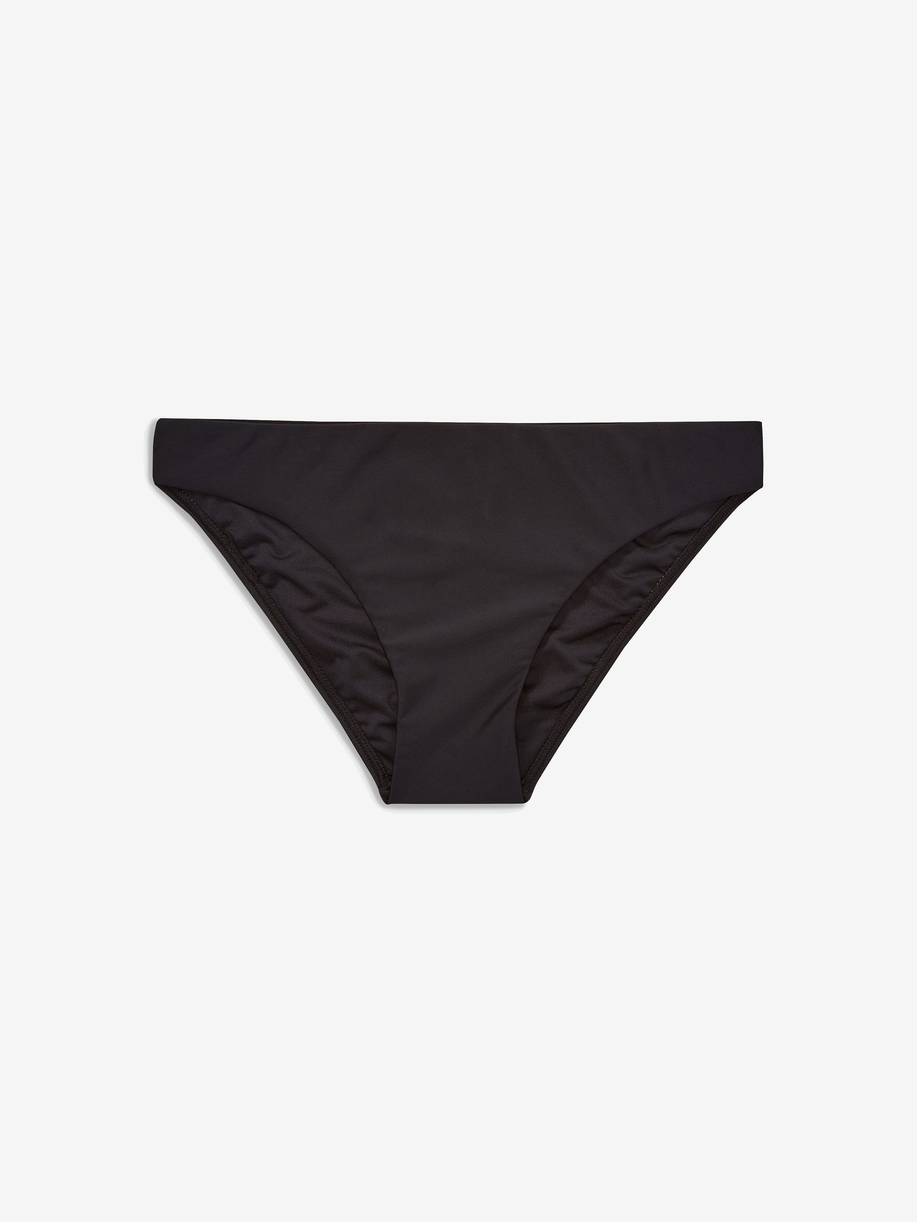 Black ruched bikini bottoms online