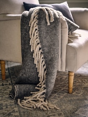 Garden Trading Fern Leigh Throw Wool - Image 1 of 3