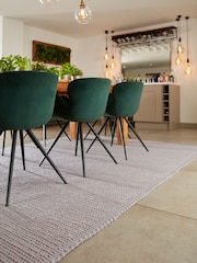 Origin Rug Collection. Warm Grey Cable Rug - Image 1 of 3