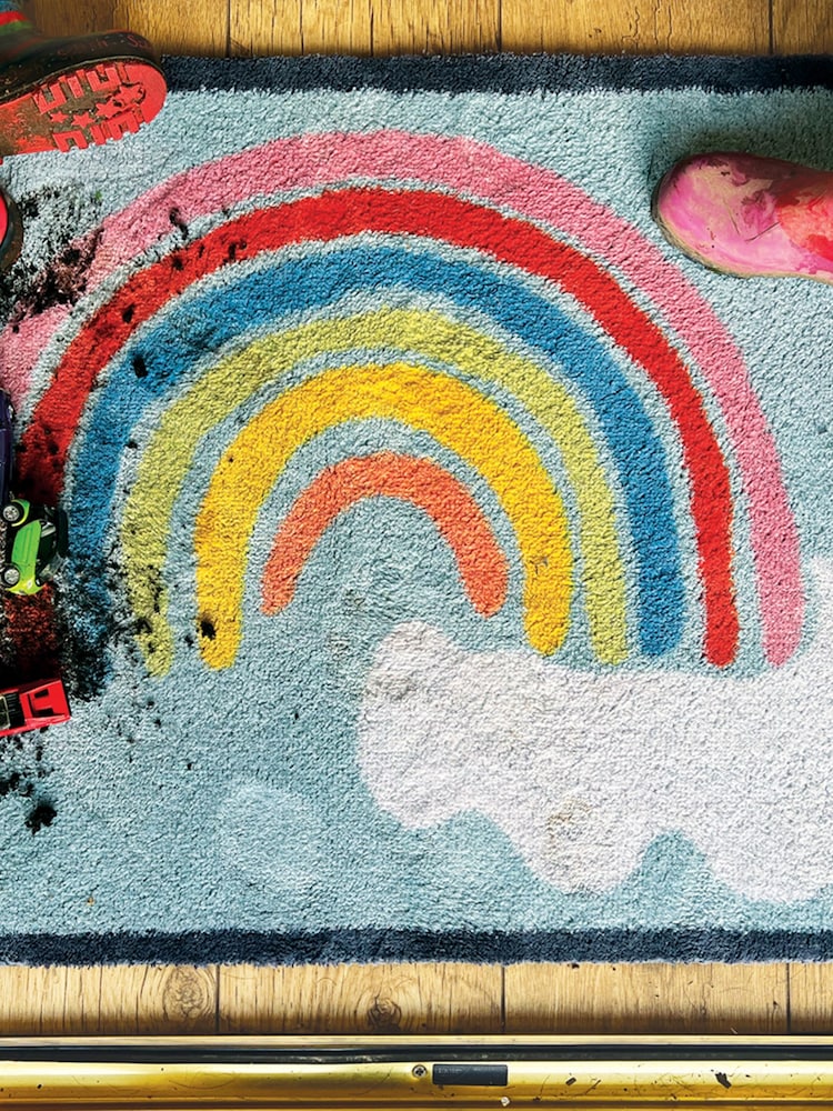 Hug Rug Rainbow Large Doormat - Image 1 of 2