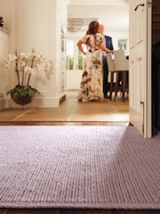 Origin Rug Collection. New Blush Cable Rug - Image 1 of 4