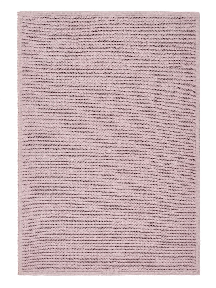 Origin Rug Collection. New Blush Cable Rug - Image 4 of 4