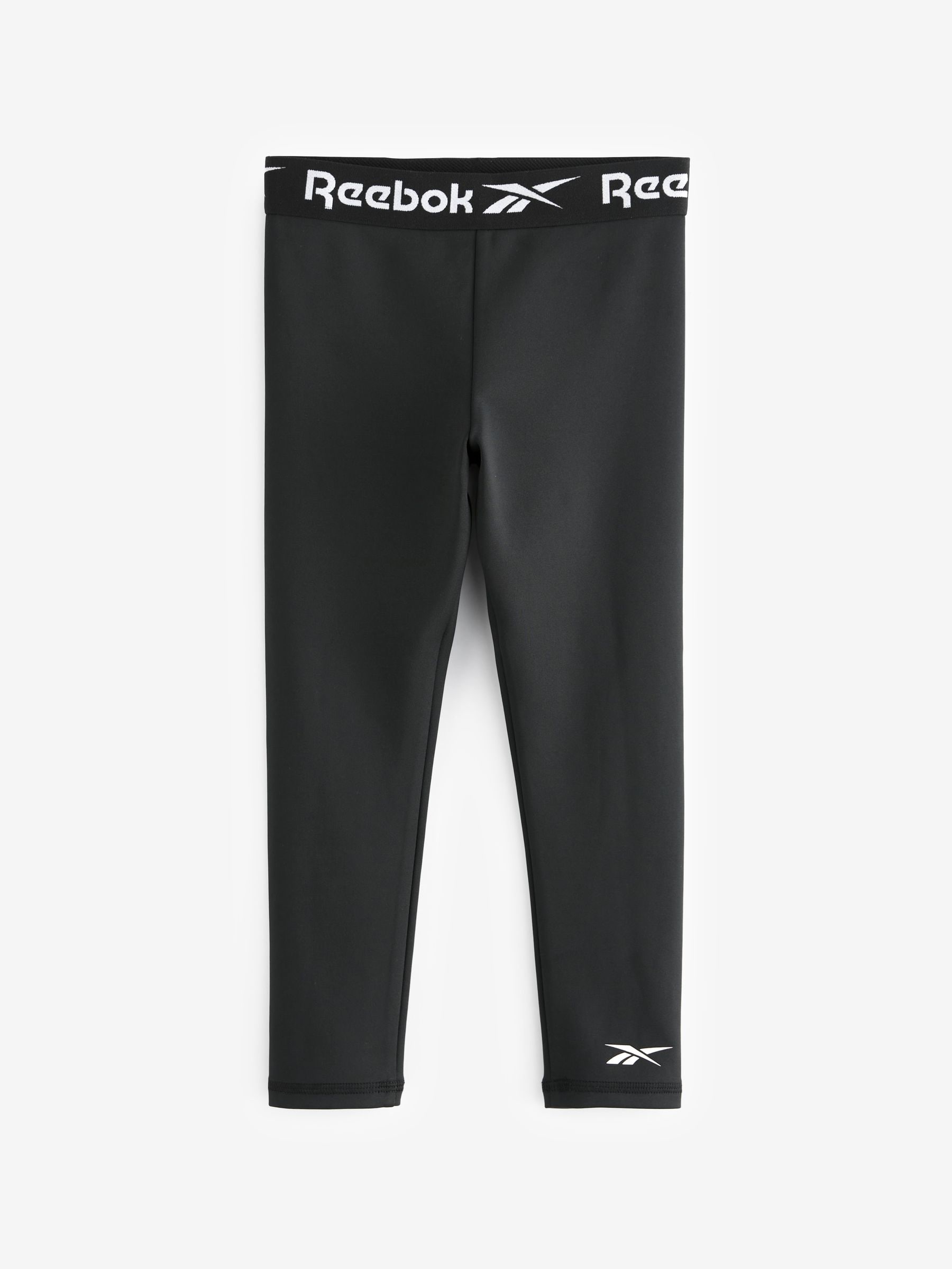 Buy Reebok Black Logo Tape High Waist Leggings from the Next UK online shop