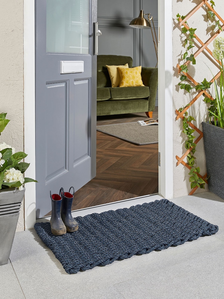 My Mat Navy Rope Outdoor Large Mat - Image 1 of 3