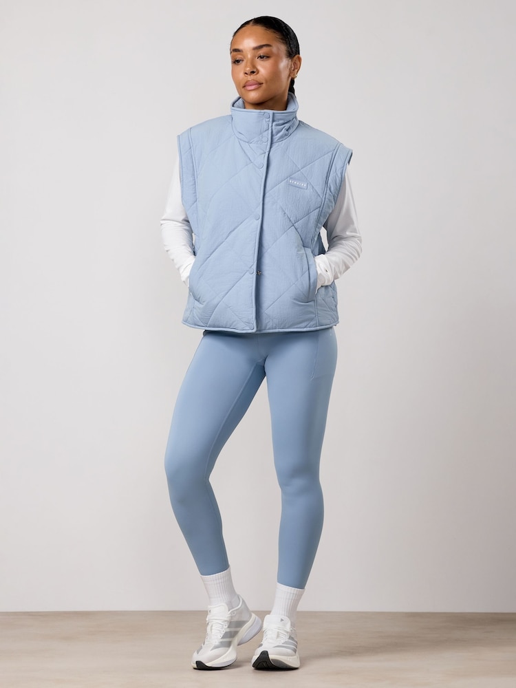 Gym King Blue Precision Gilet - Image 1 of 4