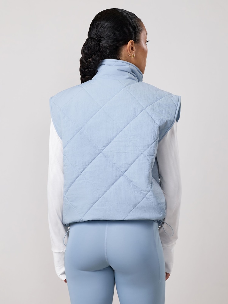 Gym King Blue Precision Gilet - Image 2 of 4
