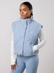 Gym King Blue Precision Gilet - Image 3 of 4