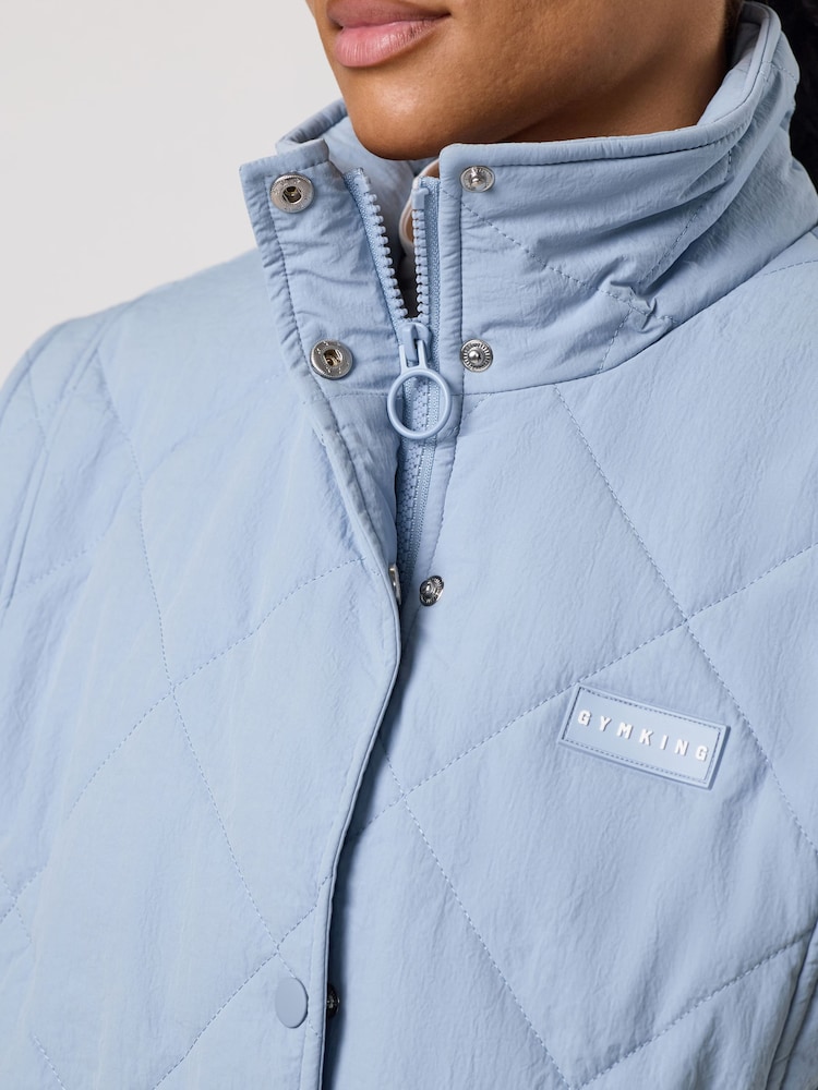Gym King Blue Precision Gilet - Image 4 of 4
