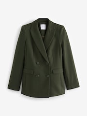 Dark Green Rochelle Humes Tailored Double Breasted Blazer - Image 5 of 6