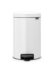 Brabantia White NewIcon 12L Pedal Bin - Image 3 of 6