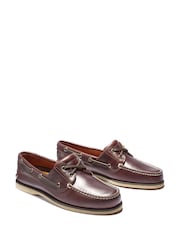 Timberland Mens Classic 2 Eye Boat Shoes - Image 2 of 4