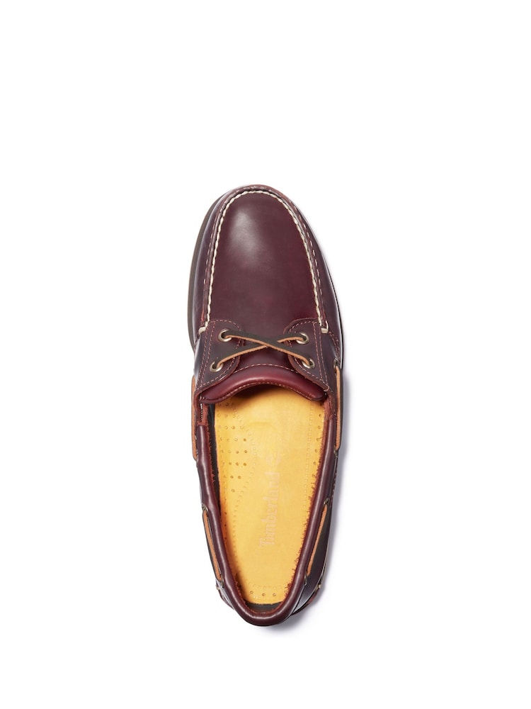 Timberland Mens Classic 2 Eye Boat Shoes - Image 3 of 4